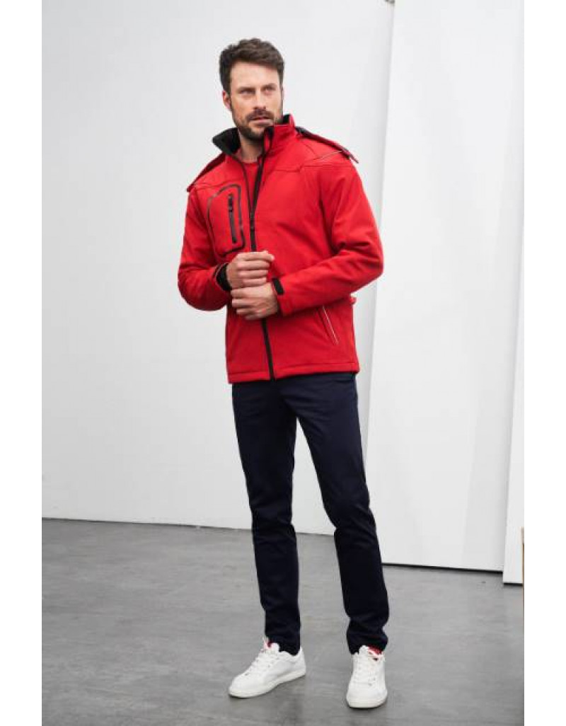 Jachetă softshell de iarnă cu 3 straturi pentru bărbați